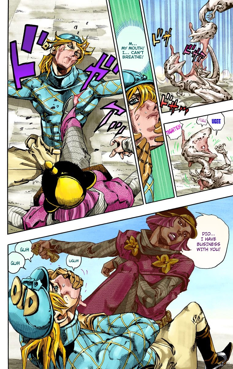 JoJo's Bizarre Adventure Steel Ball Run Colored Manga
