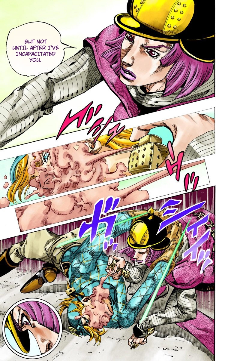 JoJo's Bizarre Adventure Steel Ball Run Colored Manga