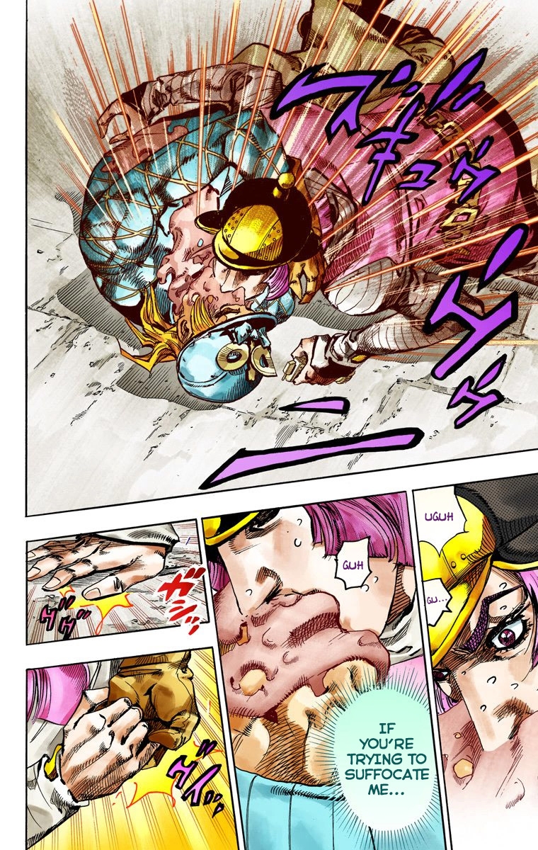 JoJo's Bizarre Adventure Steel Ball Run Colored Manga