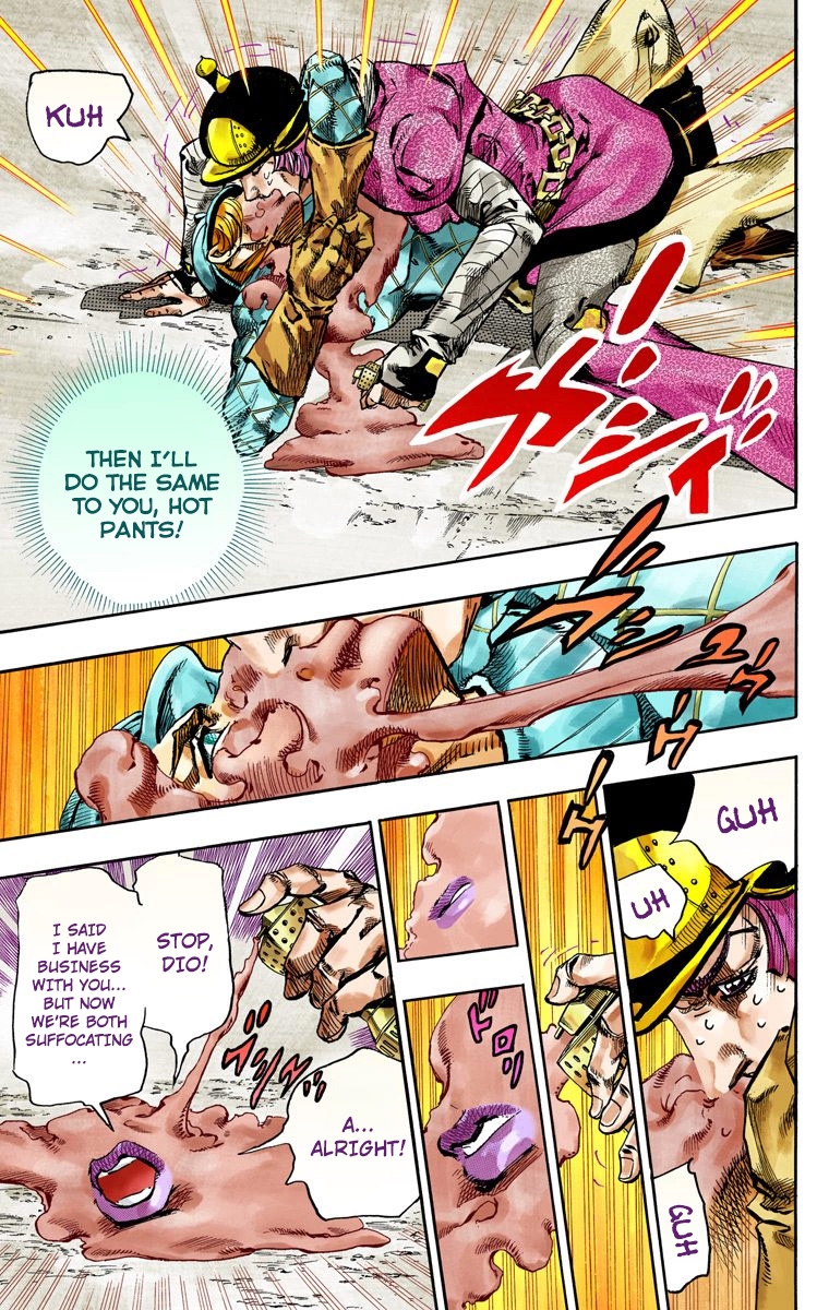 JoJo's Bizarre Adventure Steel Ball Run Colored Manga