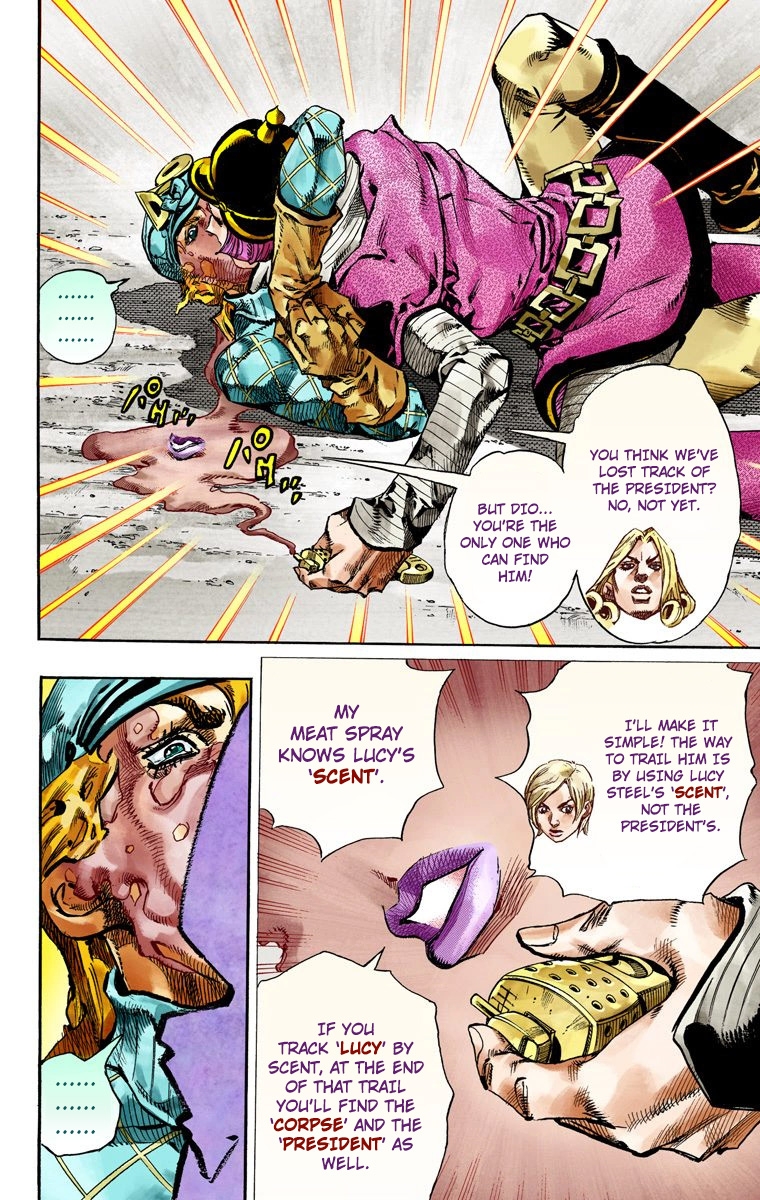 JoJo's Bizarre Adventure Steel Ball Run Colored Manga