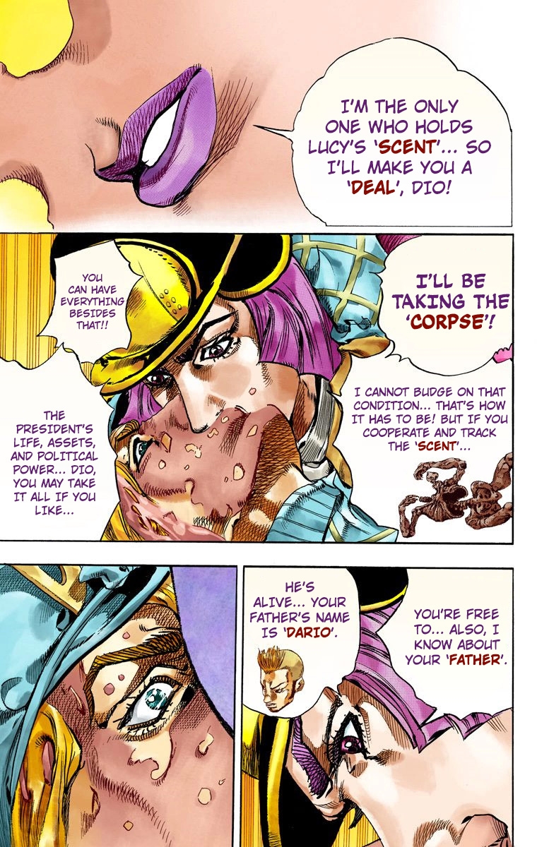 JoJo's Bizarre Adventure Steel Ball Run Colored Manga