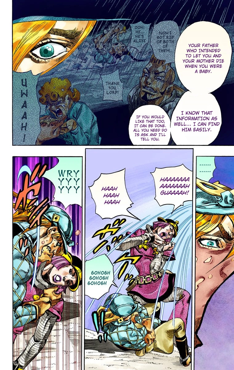 JoJo's Bizarre Adventure Steel Ball Run Colored Manga