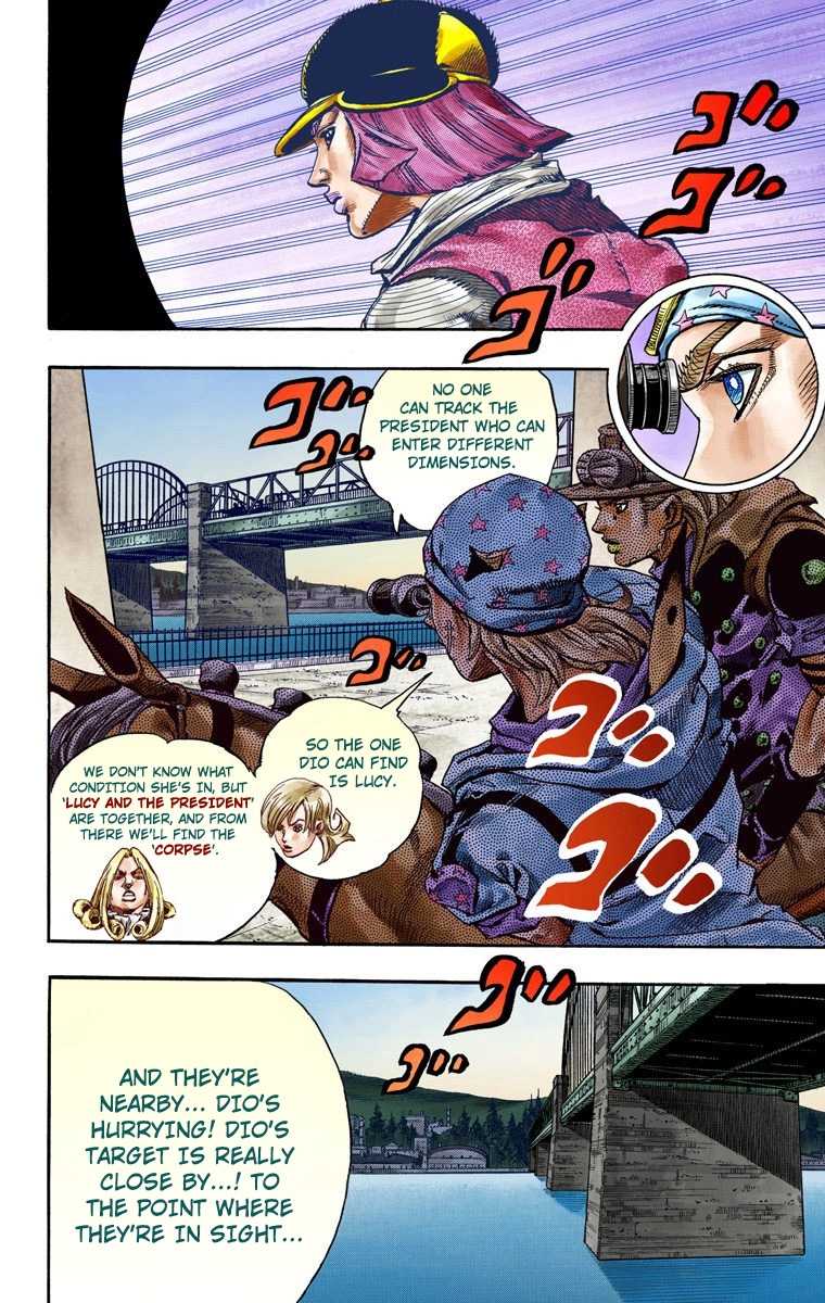 JoJo's Bizarre Adventure Steel Ball Run Colored Manga