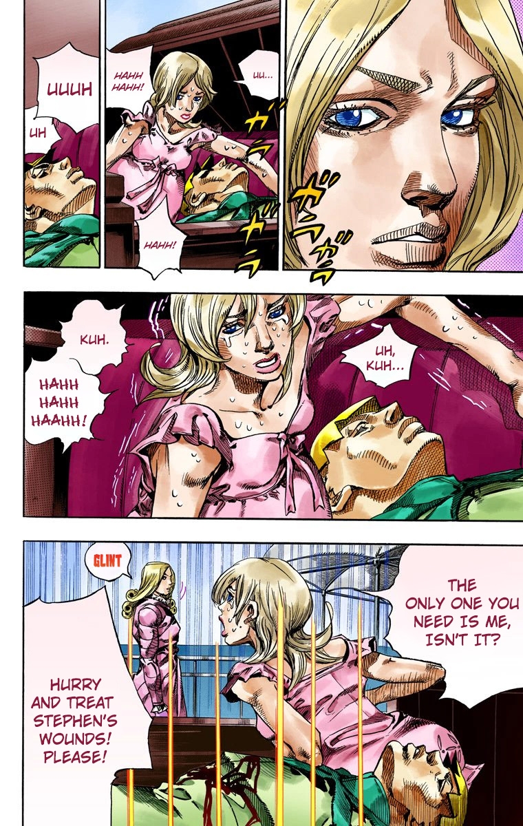 JoJo's Bizarre Adventure Steel Ball Run Colored Manga