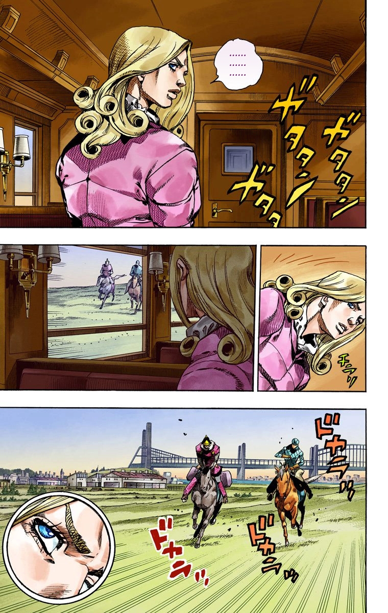 JoJo's Bizarre Adventure Steel Ball Run Colored Manga