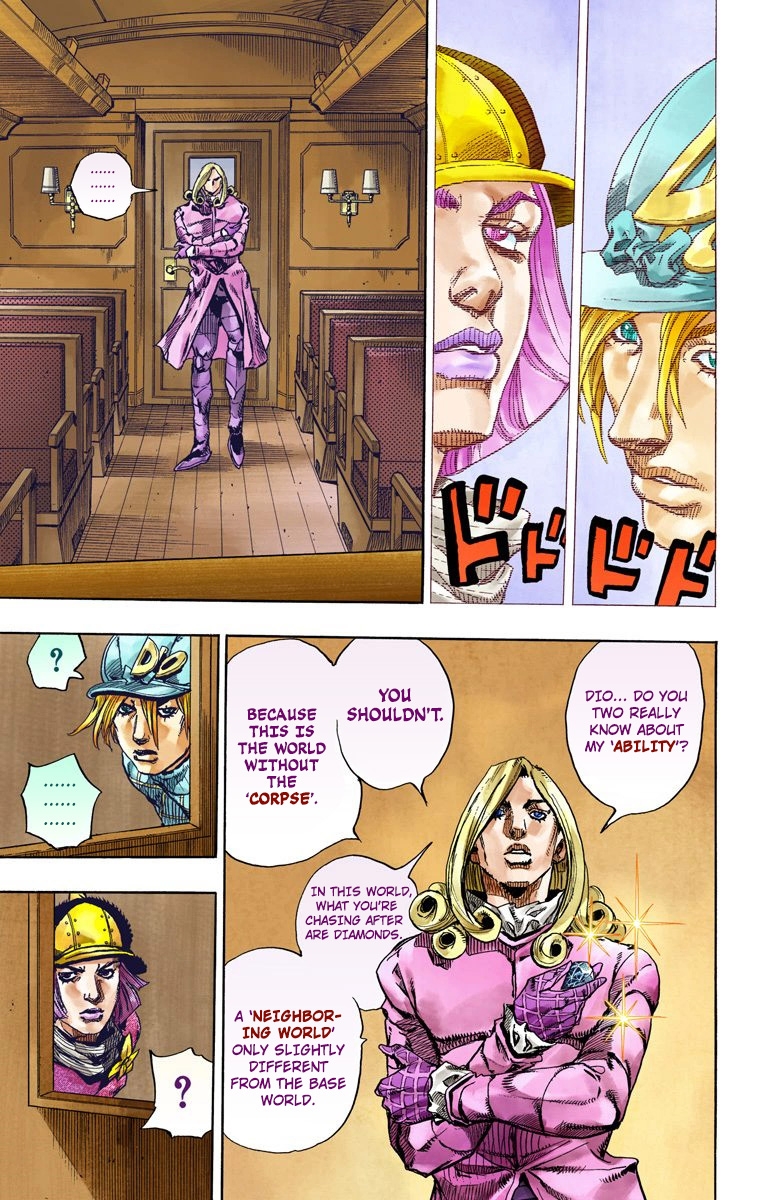 JoJo's Bizarre Adventure Steel Ball Run Colored Manga