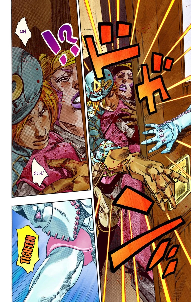 JoJo's Bizarre Adventure Steel Ball Run Colored Manga
