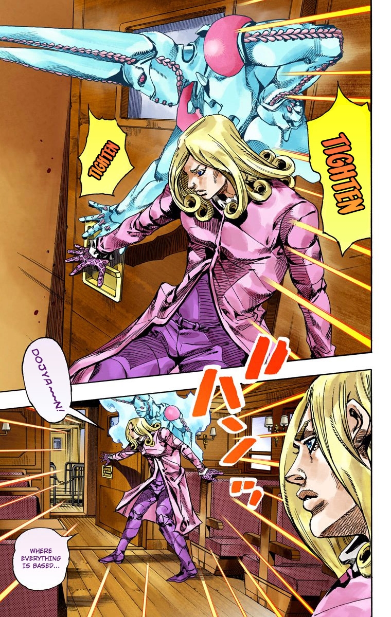 JoJo's Bizarre Adventure Steel Ball Run Colored Manga