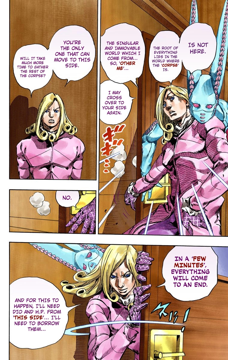 JoJo's Bizarre Adventure Steel Ball Run Colored Manga
