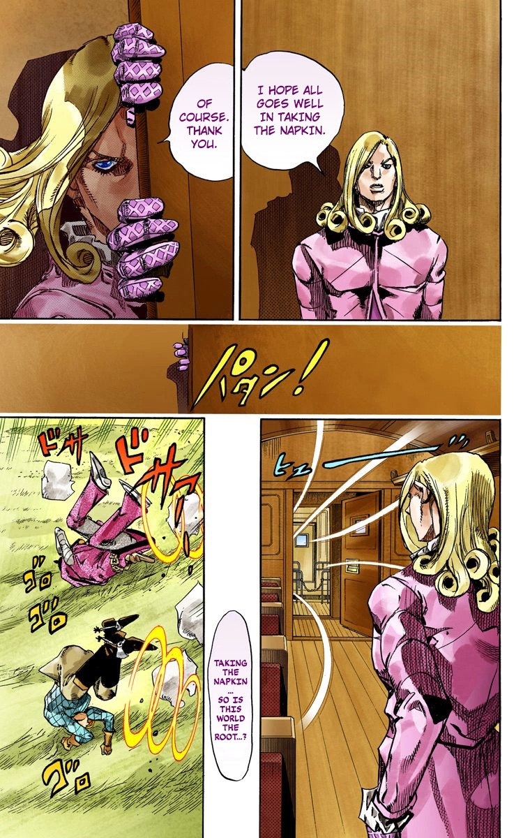 JoJo's Bizarre Adventure Steel Ball Run Colored Manga