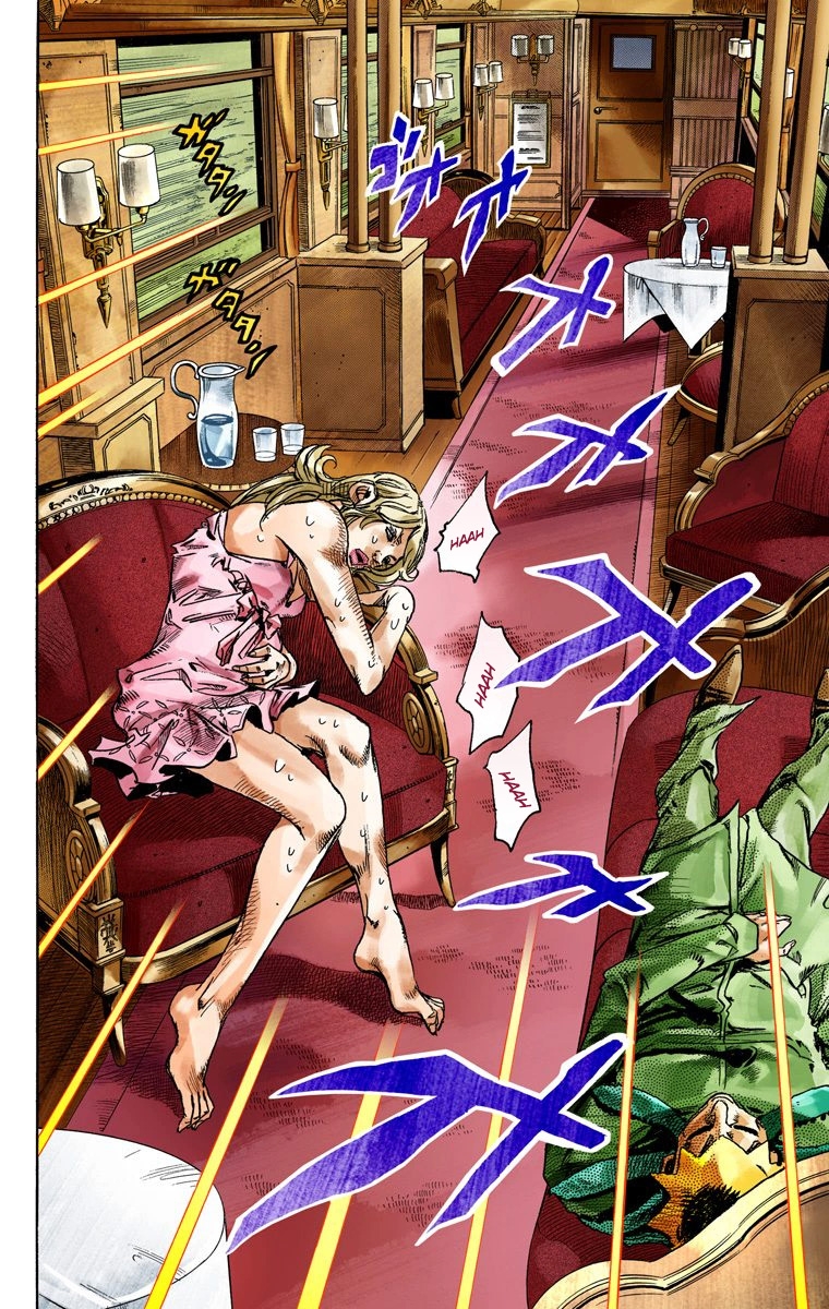 JoJo's Bizarre Adventure Steel Ball Run Colored Manga