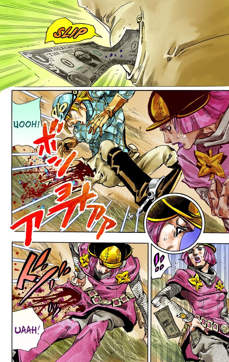 JoJo's Bizarre Adventure Steel Ball Run Colored Manga