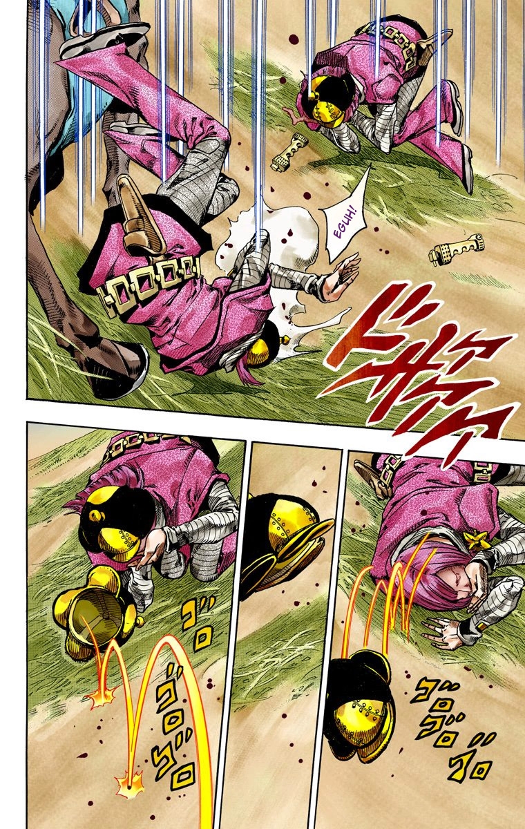 JoJo's Bizarre Adventure Steel Ball Run Colored Manga