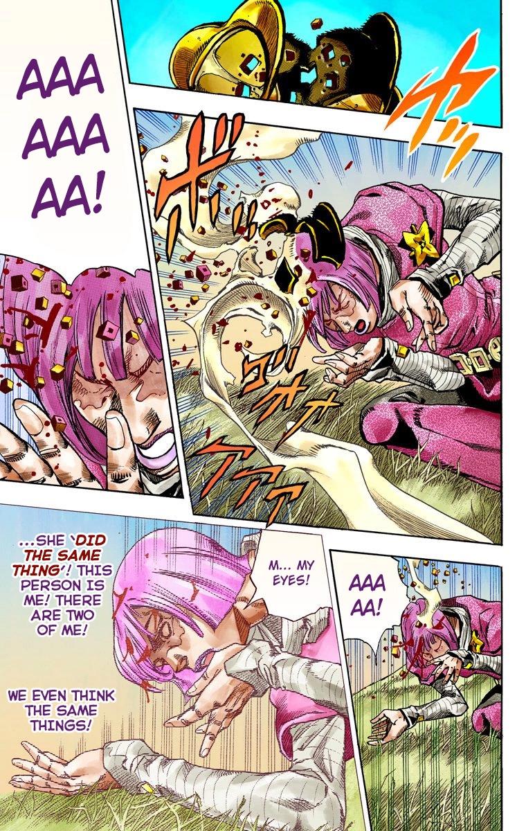 JoJo's Bizarre Adventure Steel Ball Run Colored Manga