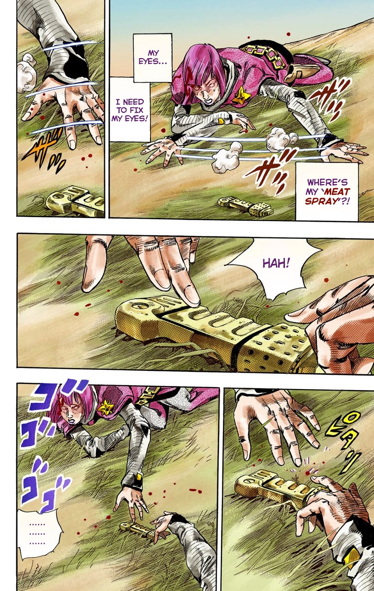 JoJo's Bizarre Adventure Steel Ball Run Colored Manga