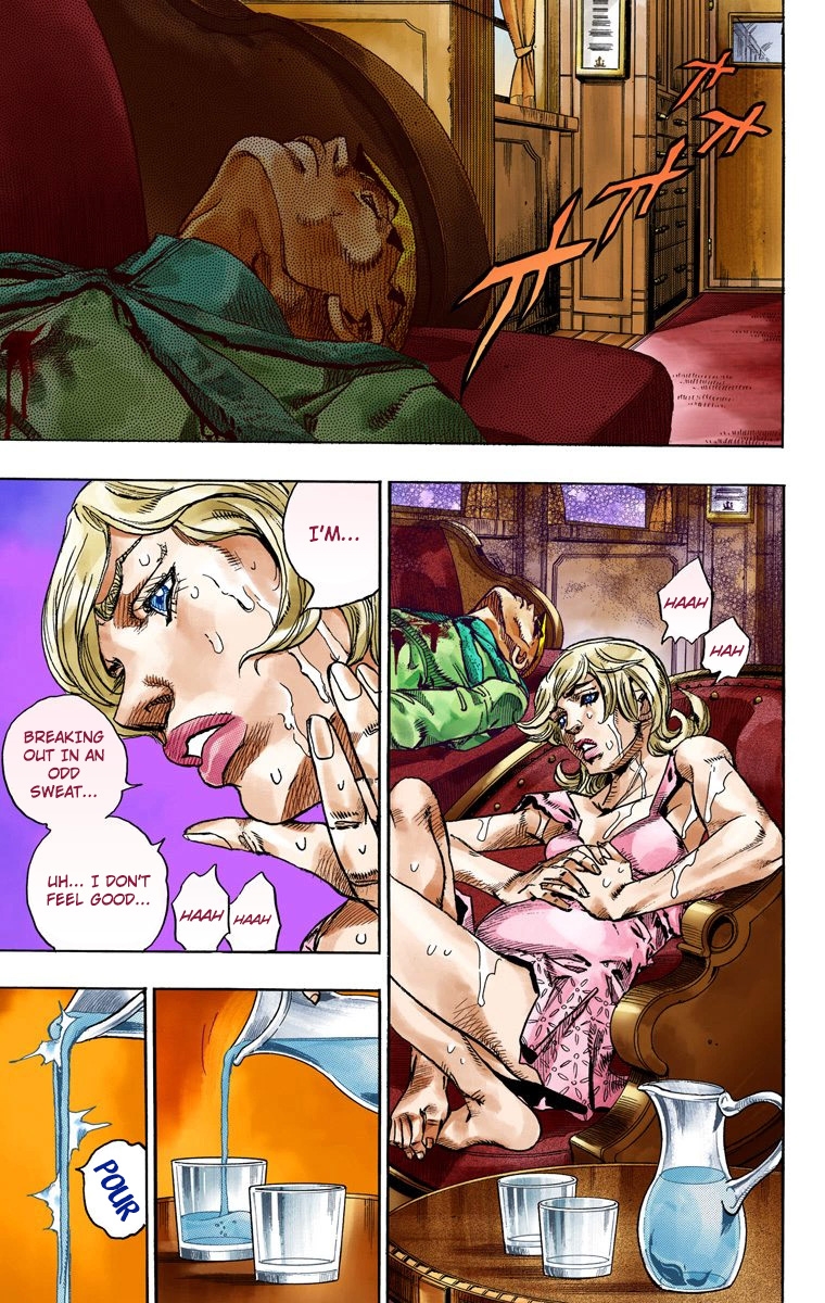 JoJo's Bizarre Adventure Steel Ball Run Colored Manga