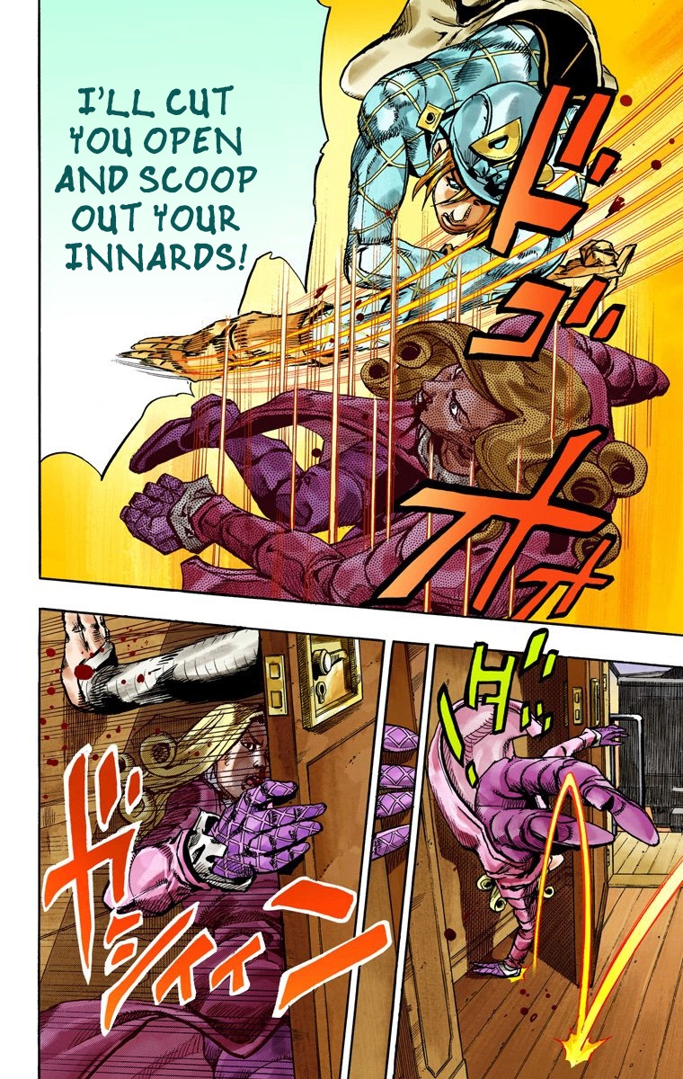 JoJo's Bizarre Adventure Steel Ball Run Colored Manga