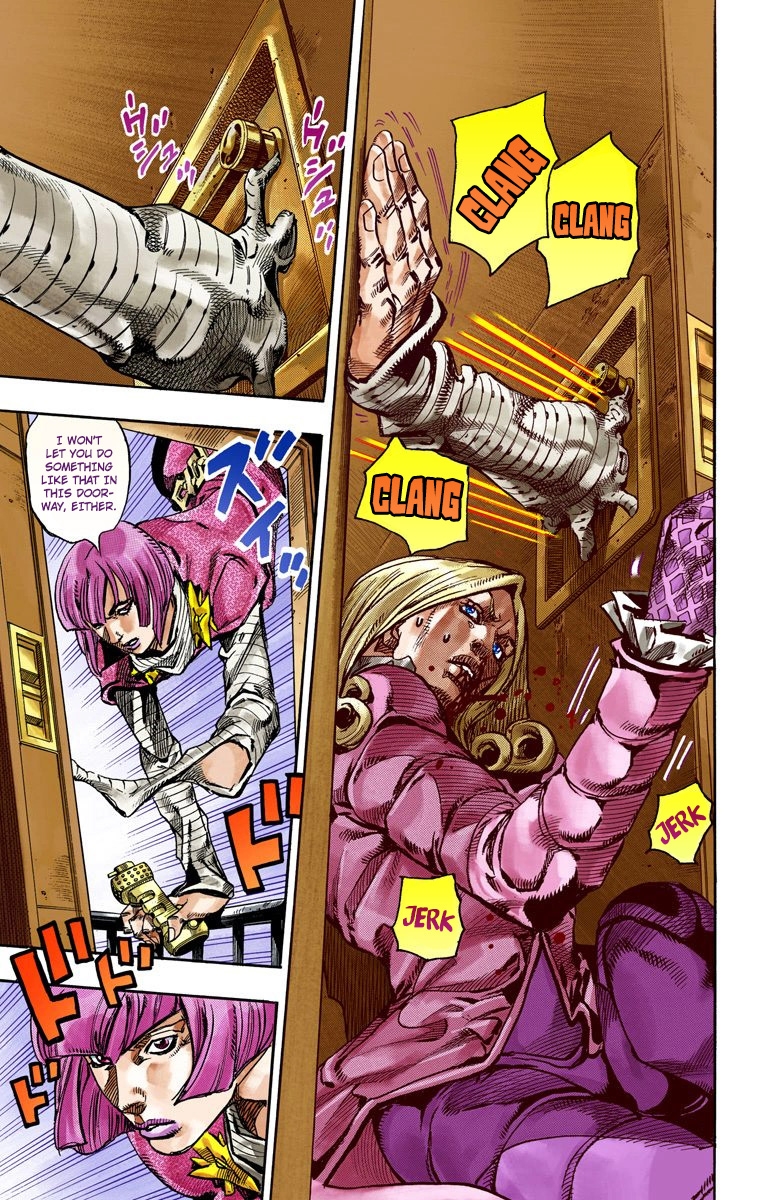 JoJo's Bizarre Adventure Steel Ball Run Colored Manga