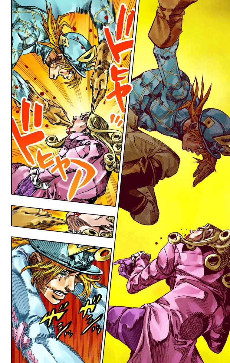 JoJo's Bizarre Adventure Steel Ball Run Colored Manga