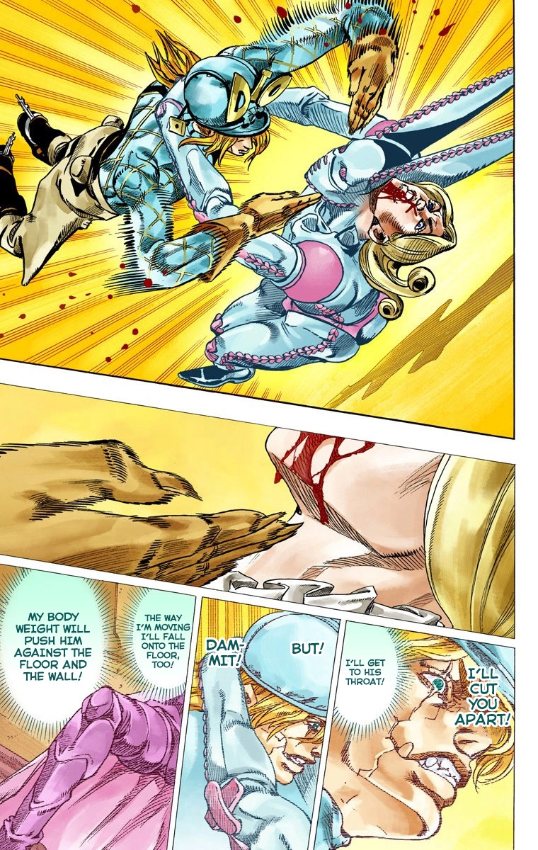 JoJo's Bizarre Adventure Steel Ball Run Colored Manga
