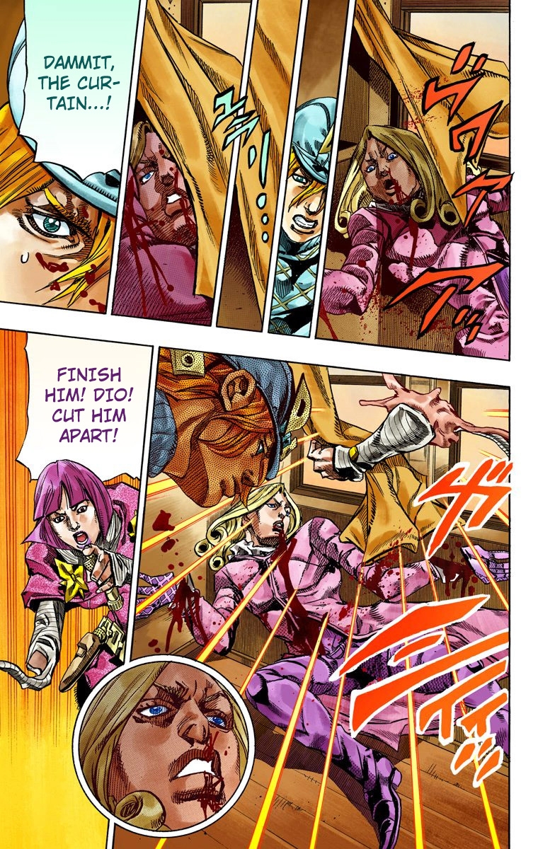 JoJo's Bizarre Adventure Steel Ball Run Colored Manga