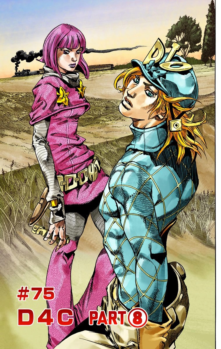 JoJo's Bizarre Adventure Steel Ball Run Colored Manga