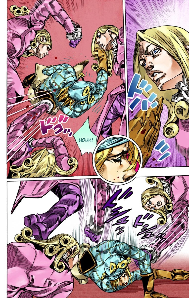 JoJo's Bizarre Adventure Steel Ball Run Colored Manga
