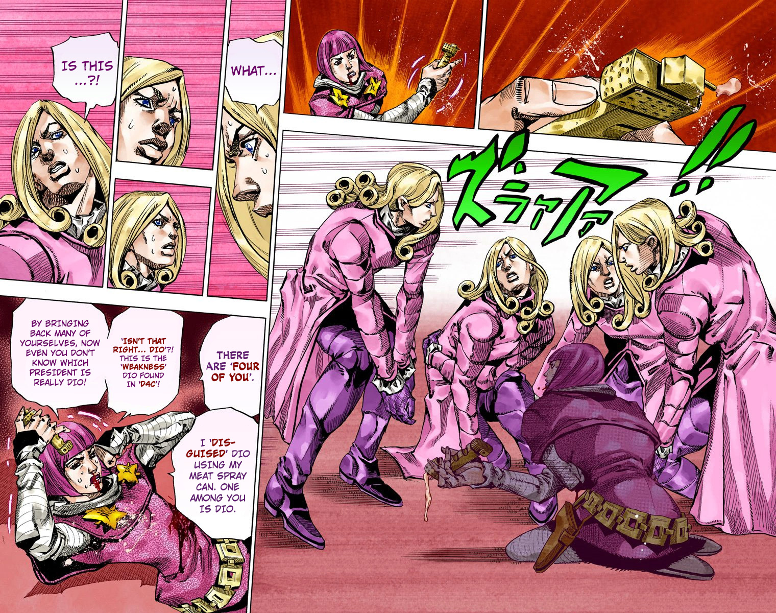 JoJo's Bizarre Adventure Steel Ball Run Colored Manga
