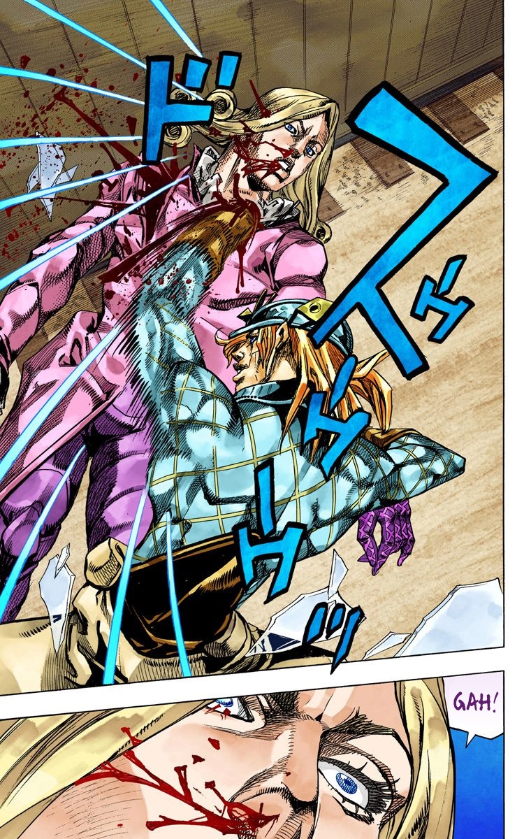JoJo's Bizarre Adventure Steel Ball Run Colored Manga