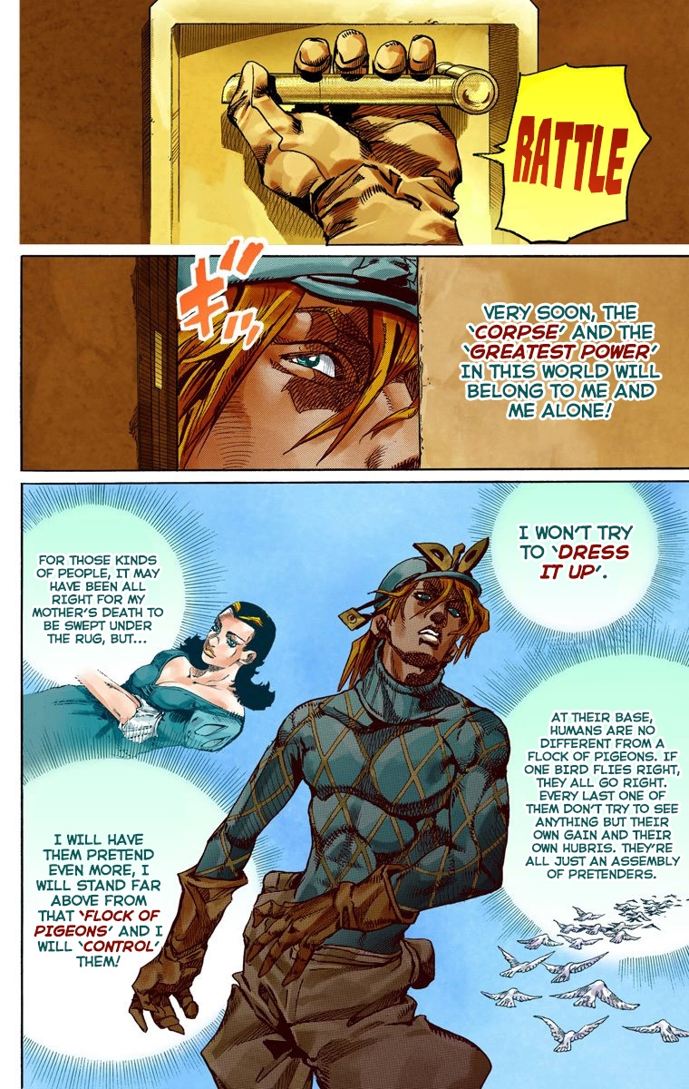 JoJo's Bizarre Adventure Steel Ball Run Colored Manga