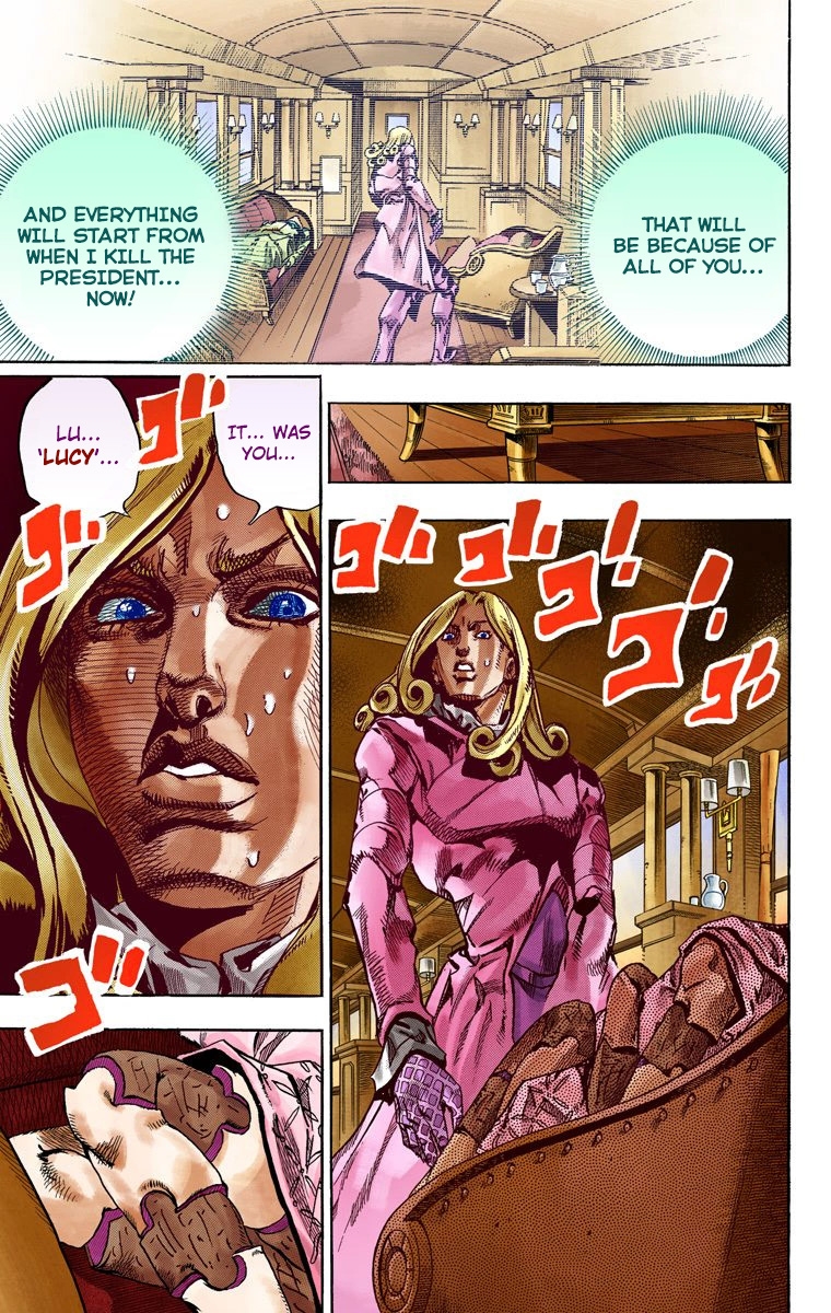 JoJo's Bizarre Adventure Steel Ball Run Colored Manga