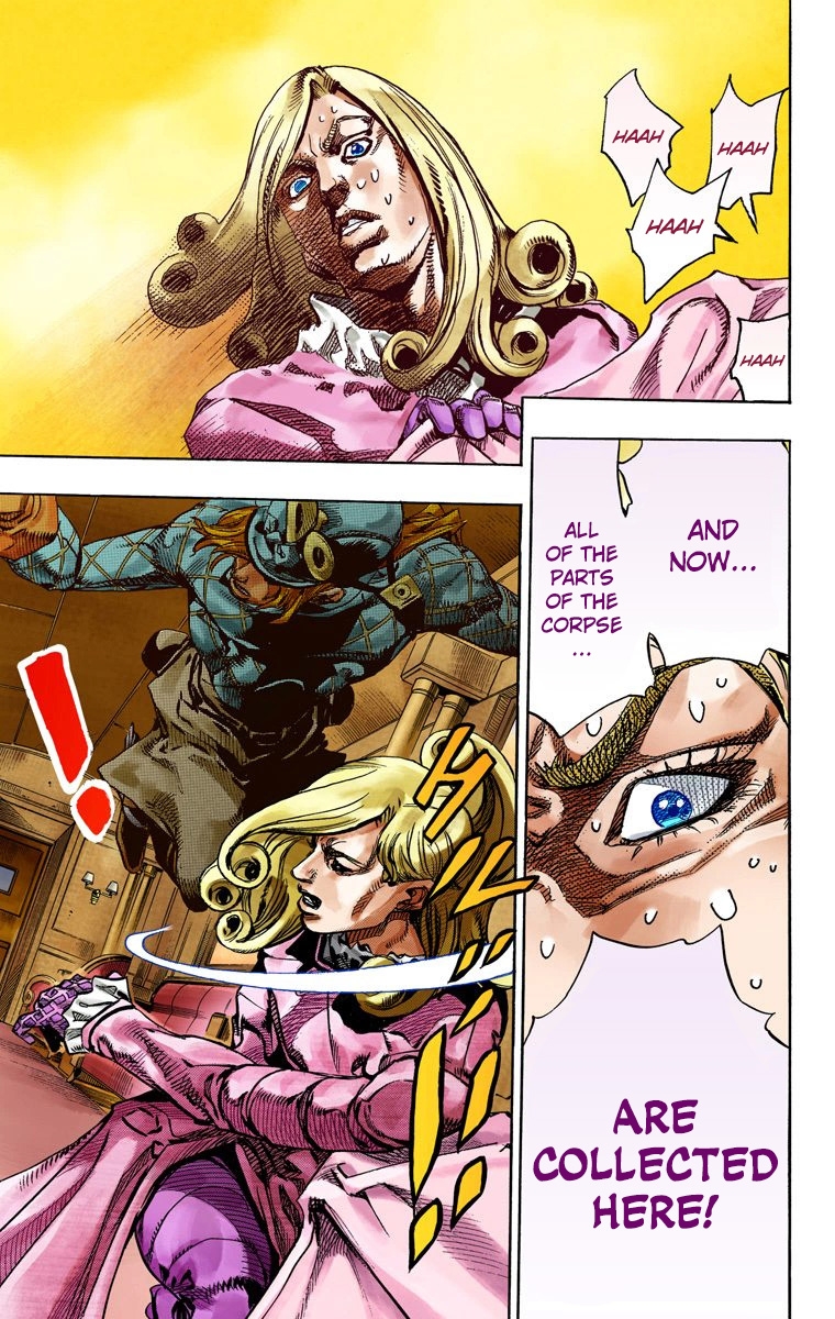 JoJo's Bizarre Adventure Steel Ball Run Colored Manga