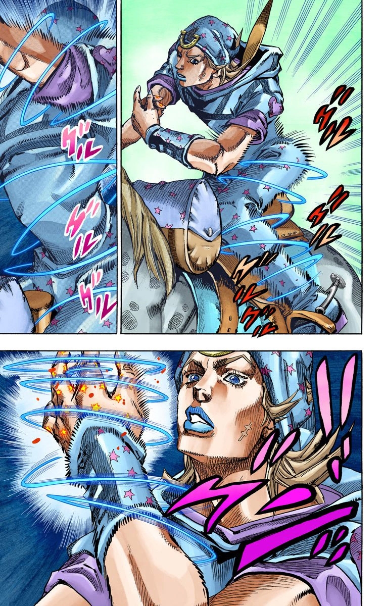JoJo's Bizarre Adventure Steel Ball Run Colored Manga