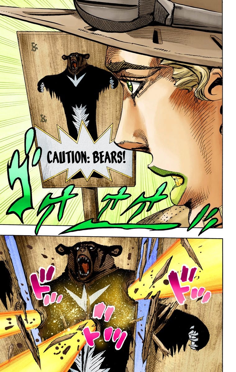 JoJo's Bizarre Adventure Steel Ball Run Colored Manga