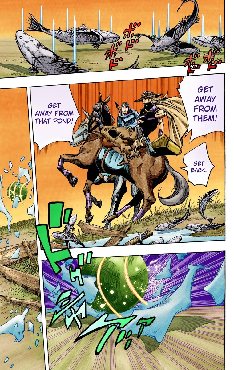 JoJo's Bizarre Adventure Steel Ball Run Colored Manga