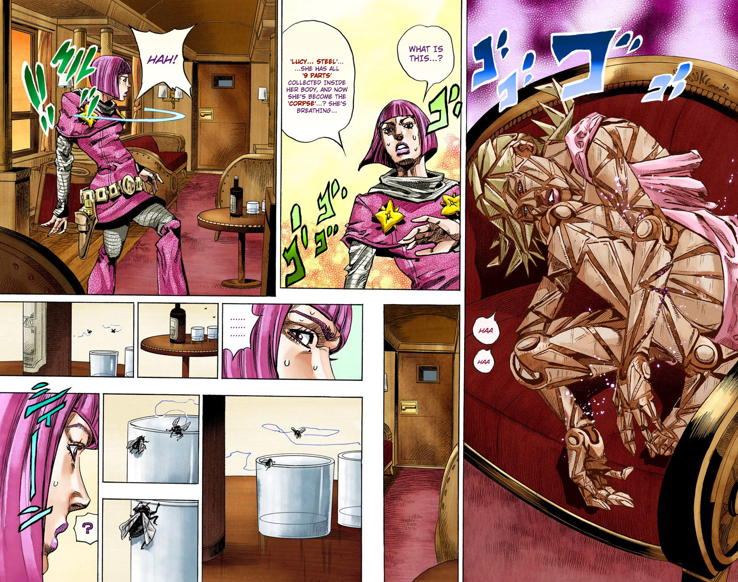 JoJo's Bizarre Adventure Steel Ball Run Colored Manga
