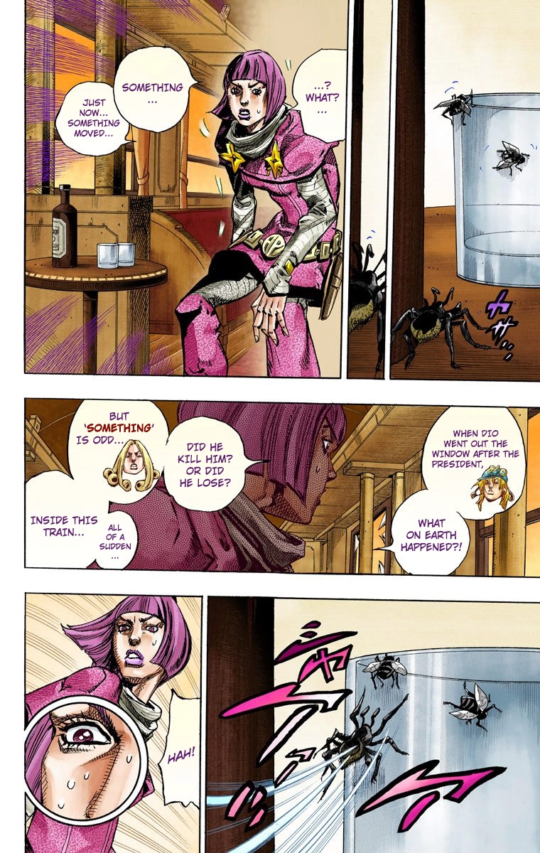 JoJo's Bizarre Adventure Steel Ball Run Colored Manga
