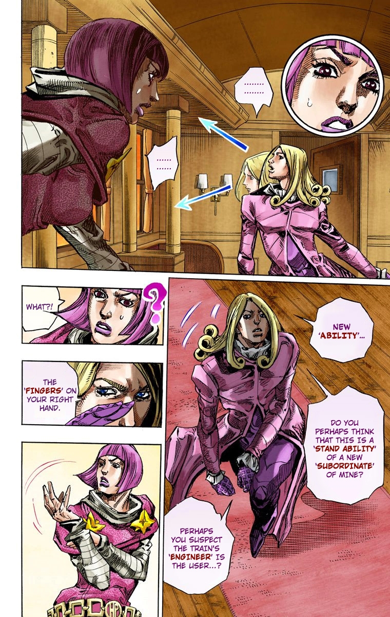 JoJo's Bizarre Adventure Steel Ball Run Colored Manga