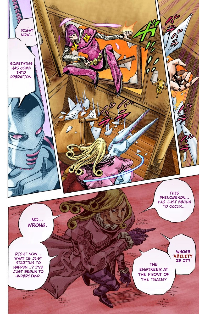 JoJo's Bizarre Adventure Steel Ball Run Colored Manga