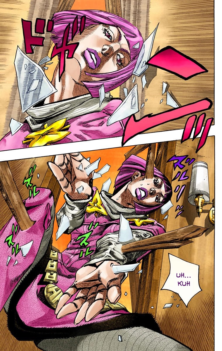 JoJo's Bizarre Adventure Steel Ball Run Colored Manga