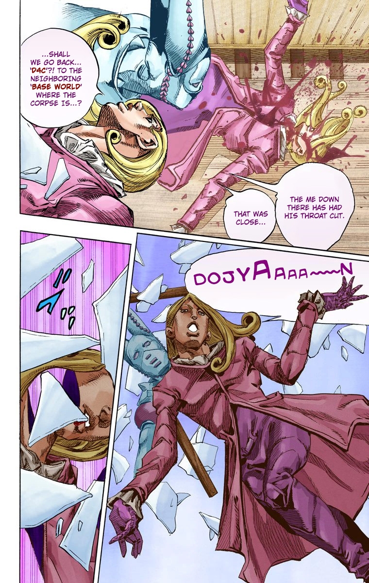 JoJo's Bizarre Adventure Steel Ball Run Colored Manga