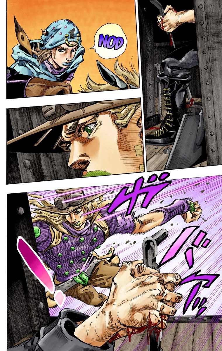 JoJo's Bizarre Adventure Steel Ball Run Colored Manga