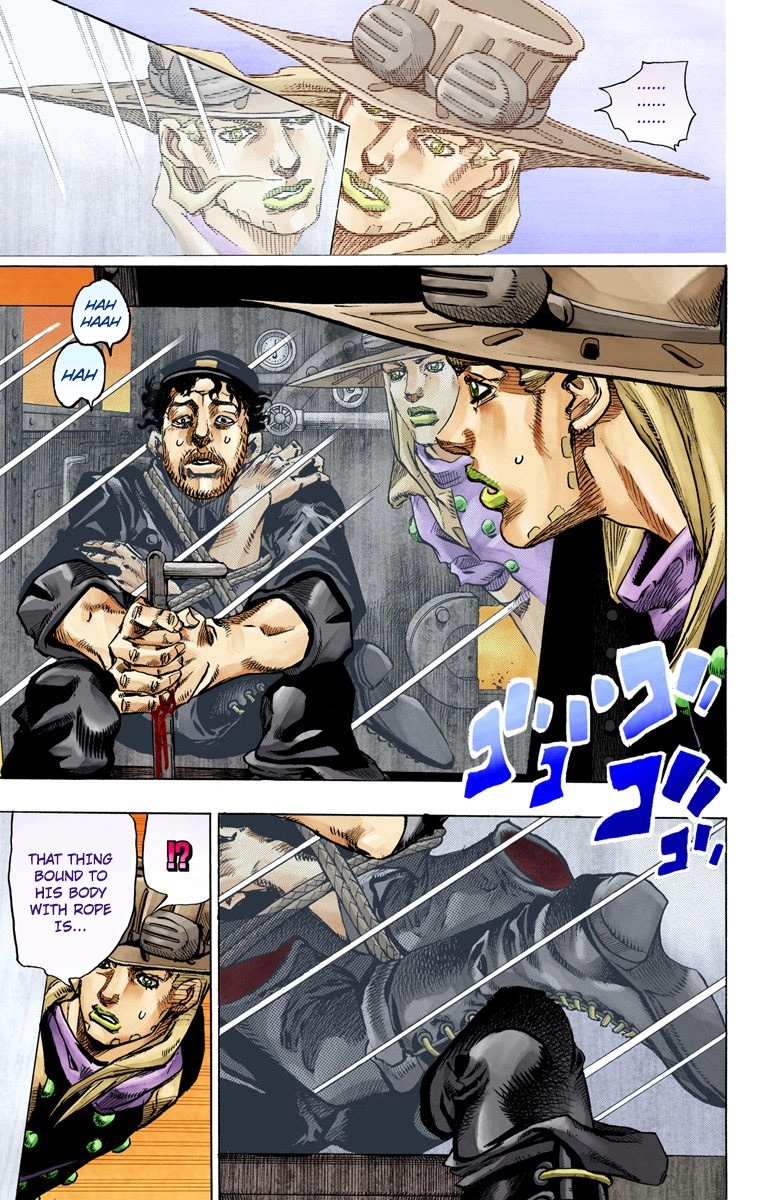 JoJo's Bizarre Adventure Steel Ball Run Colored Manga