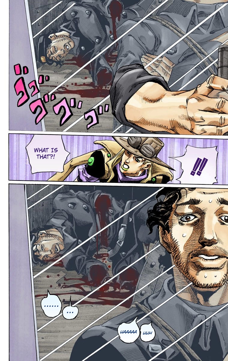 JoJo's Bizarre Adventure Steel Ball Run Colored Manga