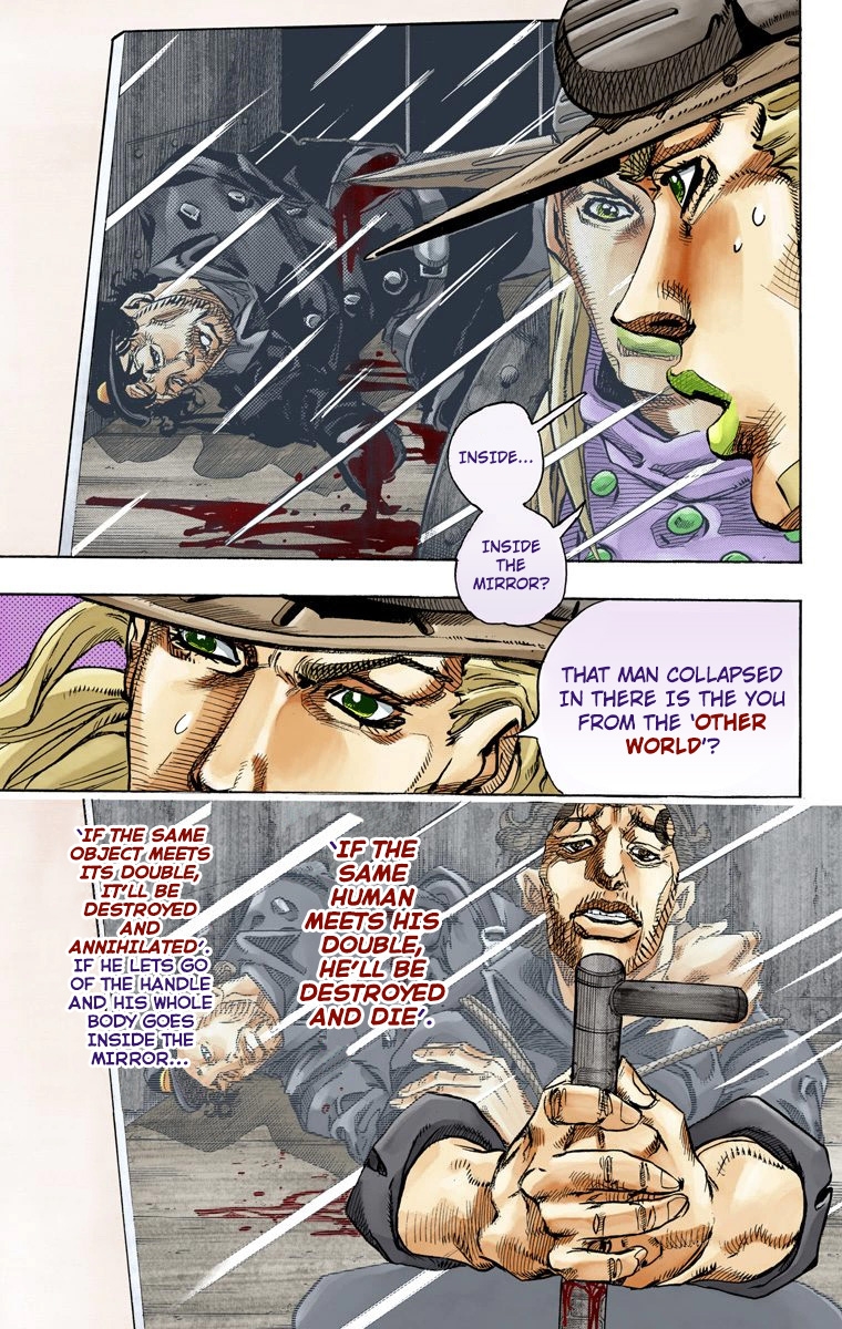 JoJo's Bizarre Adventure Steel Ball Run Colored Manga
