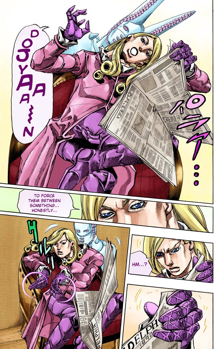JoJo's Bizarre Adventure Steel Ball Run Colored Manga