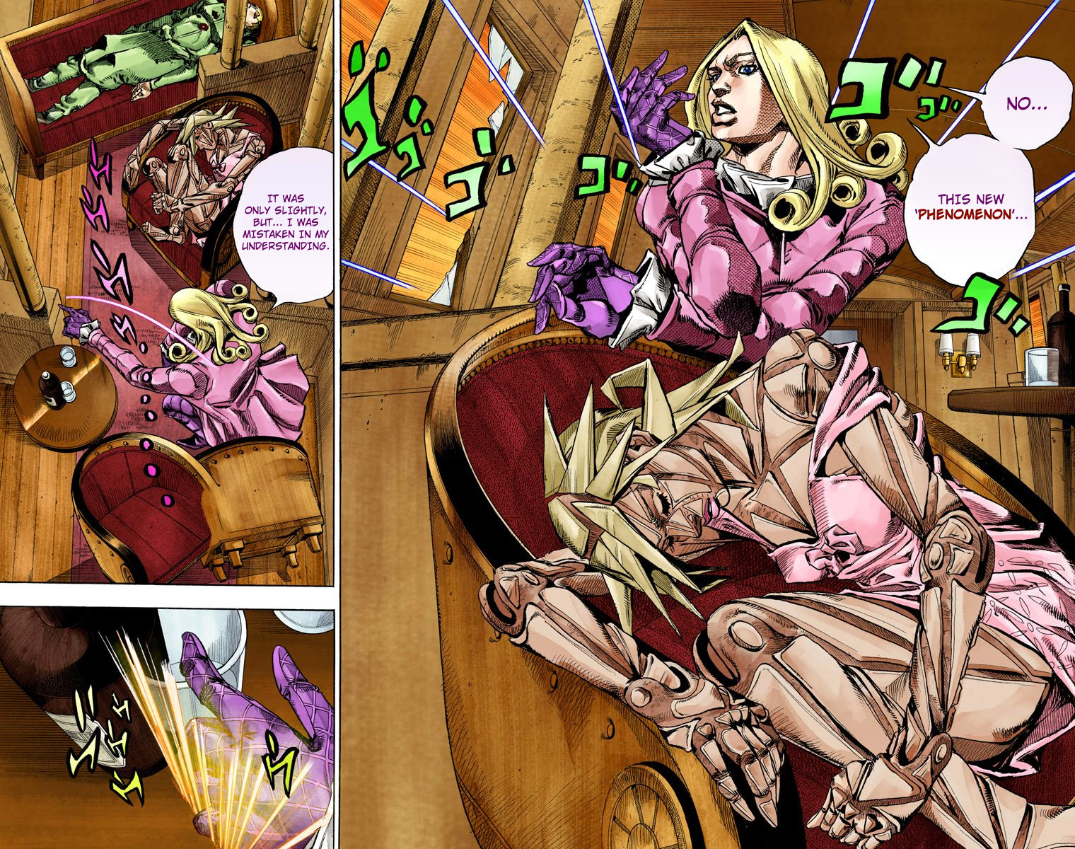 JoJo's Bizarre Adventure Steel Ball Run Colored Manga