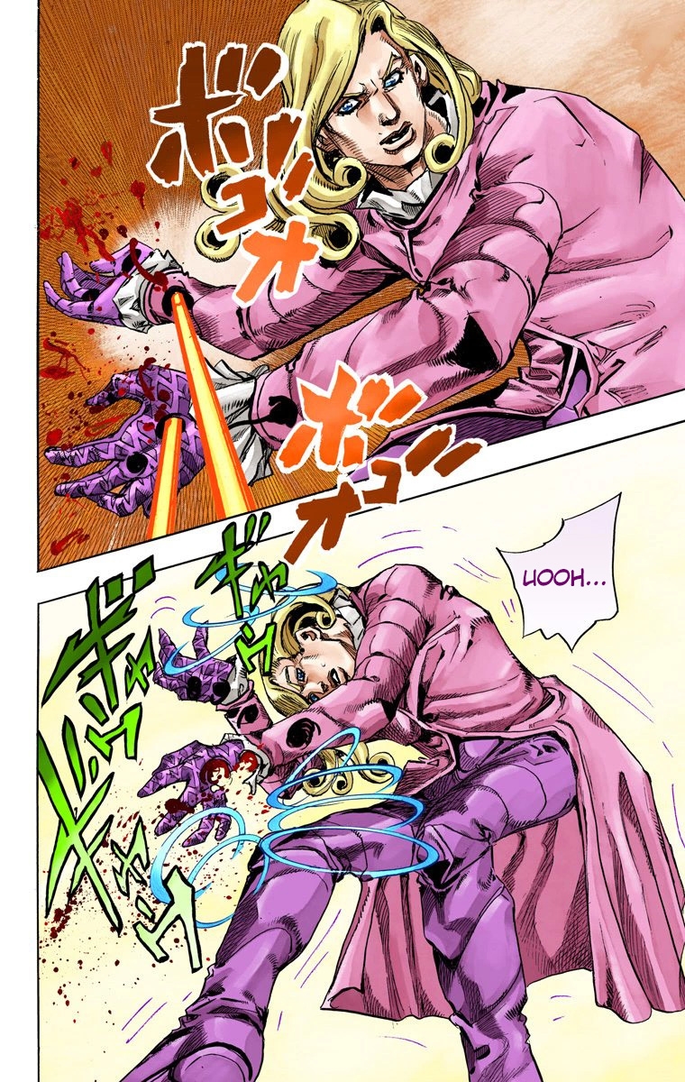 JoJo's Bizarre Adventure Steel Ball Run Colored Manga
