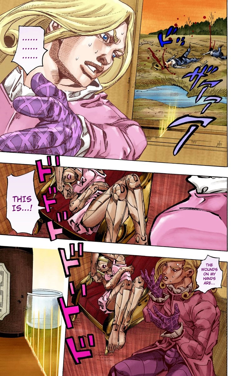 JoJo's Bizarre Adventure Steel Ball Run Colored Manga